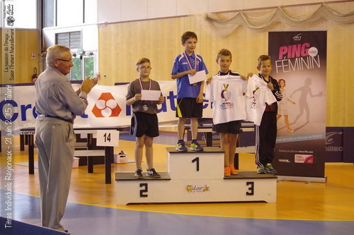 Podium Simples Poussins