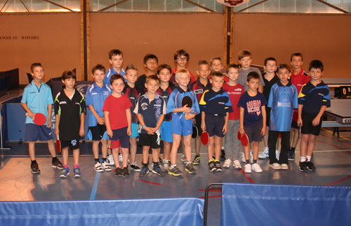 Les joueurs du grand prix detection Tour 1