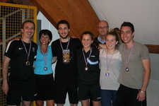 Le Podium en Doubles Mixtes
