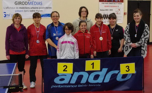 Les joueuses du Grand Prix des dames Tour 2