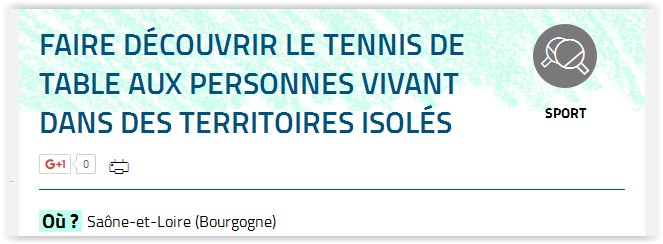 Service civique CD71TT