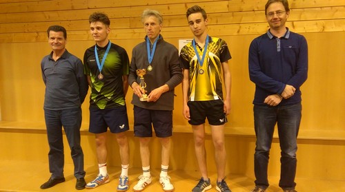 Le podium en Seniors Messieurs