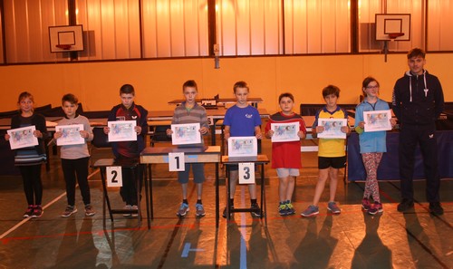 Les medaill�s du Tableau 3