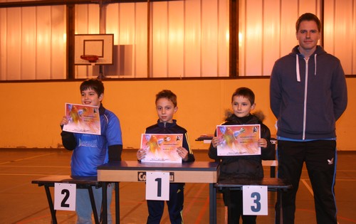 Le podium du tableau 4