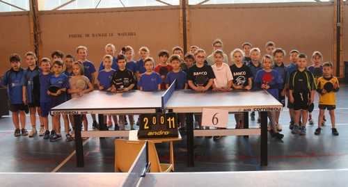 Les joueurs du grand prix detection Tour 2