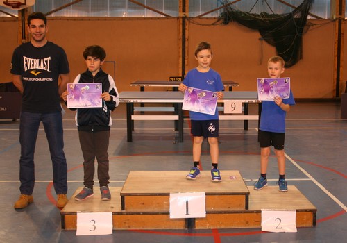 Le podium du tableau 4