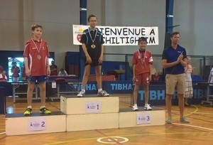 Matthieu DELEGLISE sur le podium des EMC