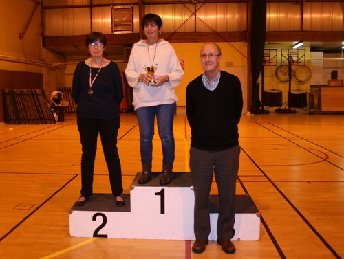 Le podium en V�t�rans 2  Dames