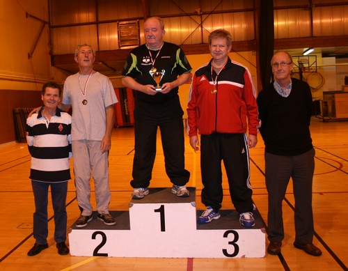 Le podium en V�t�rans 3  Messieurs