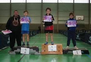 Le Podium du Tableau 1 du tour 1 du Grand Prix Detection