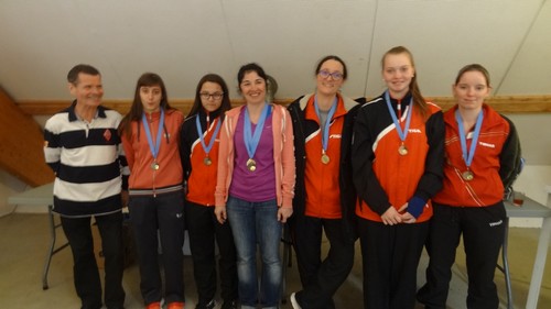 Podium Doubles Dames