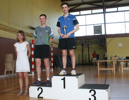 Le podium en Seniors Messieurs