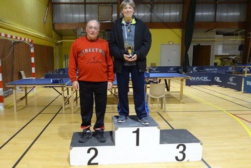 Le podium en V�t�rans 3  Dames