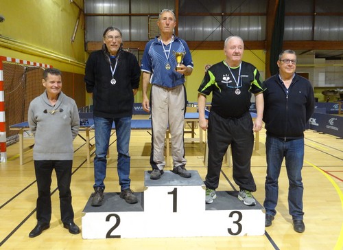 Le podium en V�t�rans 3  Messieurs
