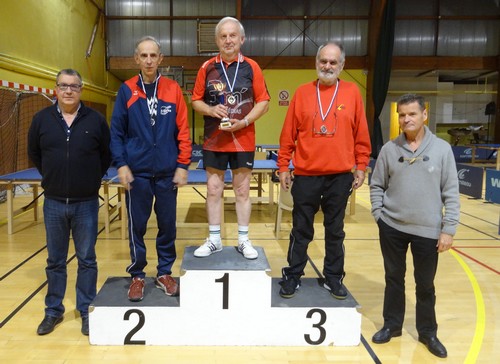 Le podium en V�t�rans 4  Messieurs