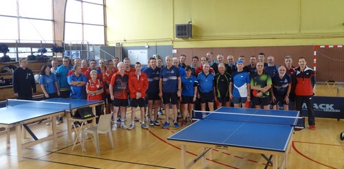 Les joueurs en debut de competition