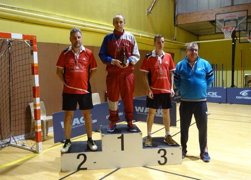 Le podium en V�t�rans 1 Messieurs