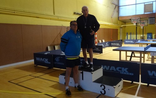 Le podium en V�t�rans 5  Messieurs