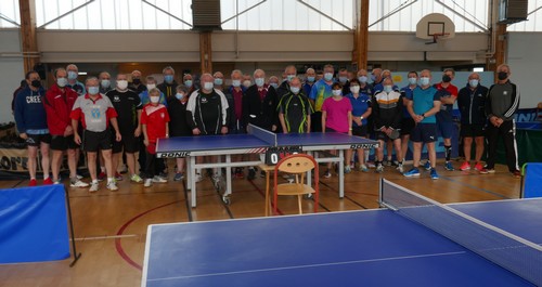 Les joueurs en debut de competition