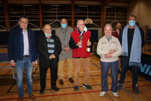 Le podium en V�t�rans 5  Messieurs