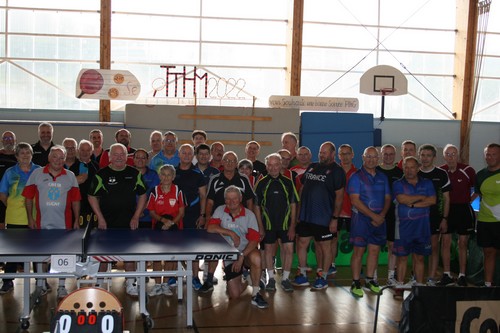 Les joueurs en debut de competition