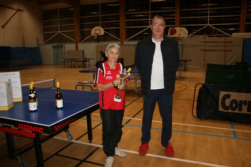 Le podium en V�t�rans 4 Dames