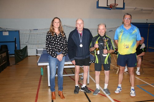 Le podium en V�t�rans 5  Messieurs