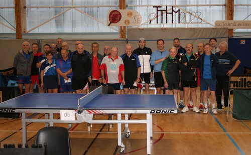 Les joueurs de la Coupe Nationale Veterans