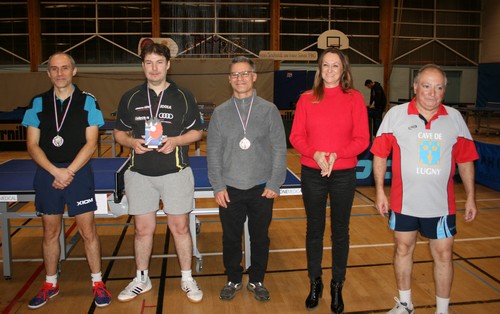 Le podium en V�t�rans 1 Messieurs