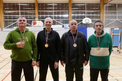 Le podium en V�t�rans CNV50+ Messieurs