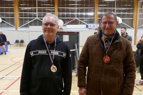 Le podium en V�t�rans V60 Messieurs