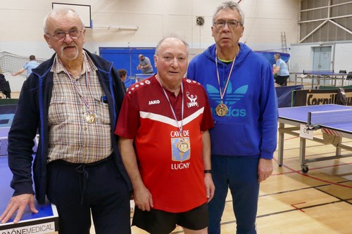 Le podium en V�t�rans V70 Messieurs