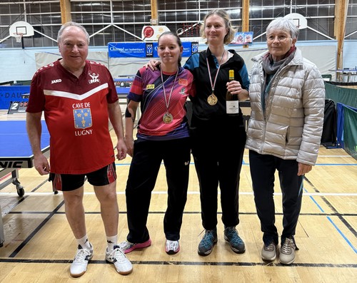 Le podium en V�t�rans V40-V45 Dames