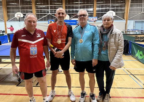 Le podium en V�t�rans V60 Messieurs