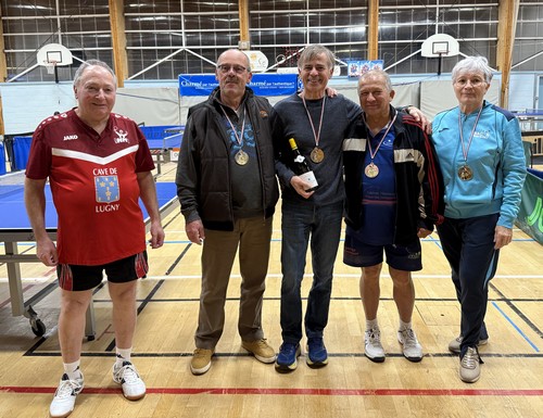 Le podium en V�t�rans V65 Messieurs