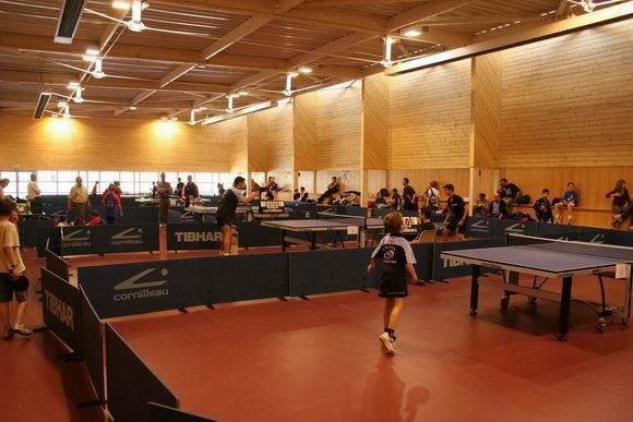 La salle en haut d�di�e au Tennis de Table