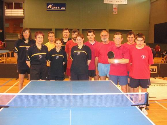 Les 2 equipes en finale de D2