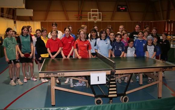 Les joueuses du championnat de Bourgogne