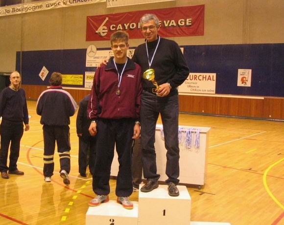 Le podium Finales par Classement Categorie NC-75