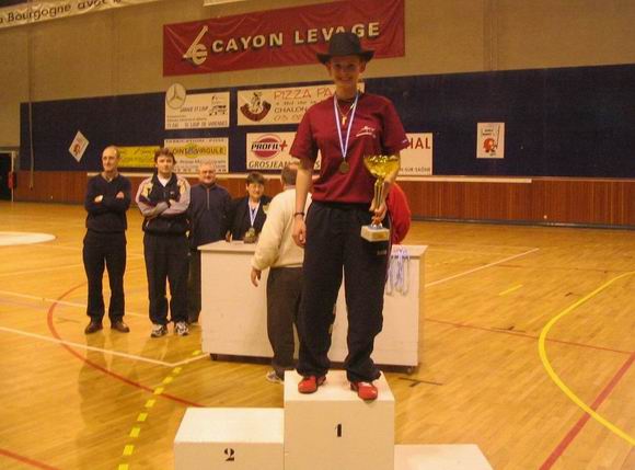 Le podium finales par classement cat�gorie 50-40 Dames