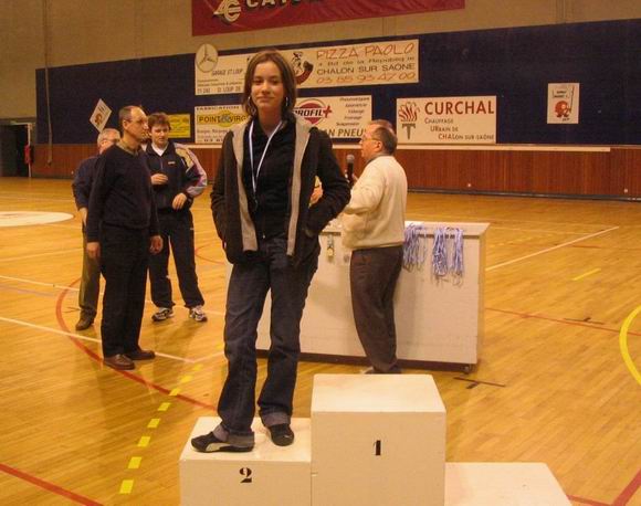 Le podium Finales par Classement cat�gorie 70-65