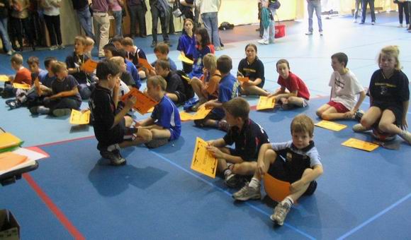 La remise des medailles