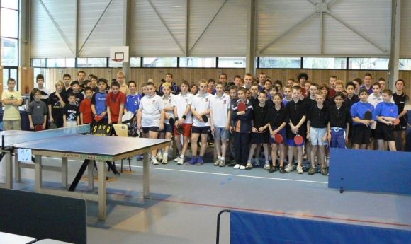Les joueurs du grand prix jeunes Tour 5