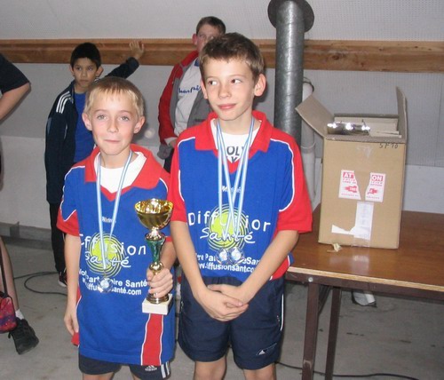 L'equipe de Montceau en Benjamins