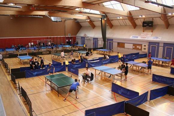 La salle de CHATENOY le ROYAL durant la comp�tition