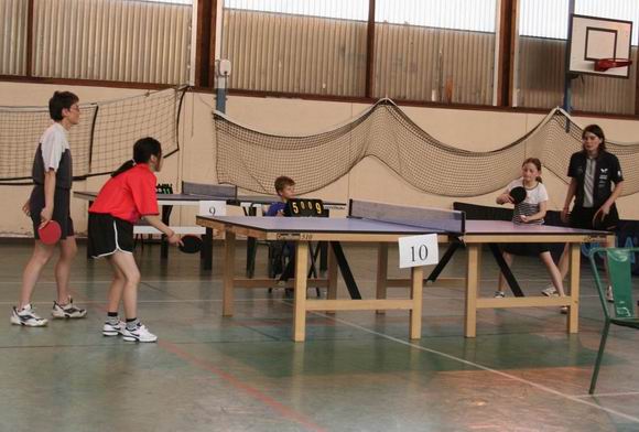 Un  1/4 finale des doubles